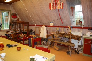 slöjdsalen i Östergarnsskola